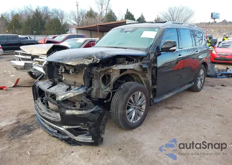 2022 Infiniti Qx80 Luxe из США, поврежденный, VIN JN8AZ2AF7N9742864